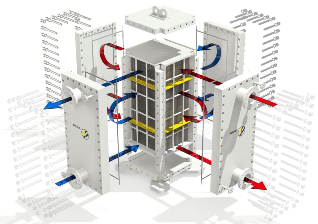 Fully Welded Heat Exchanger