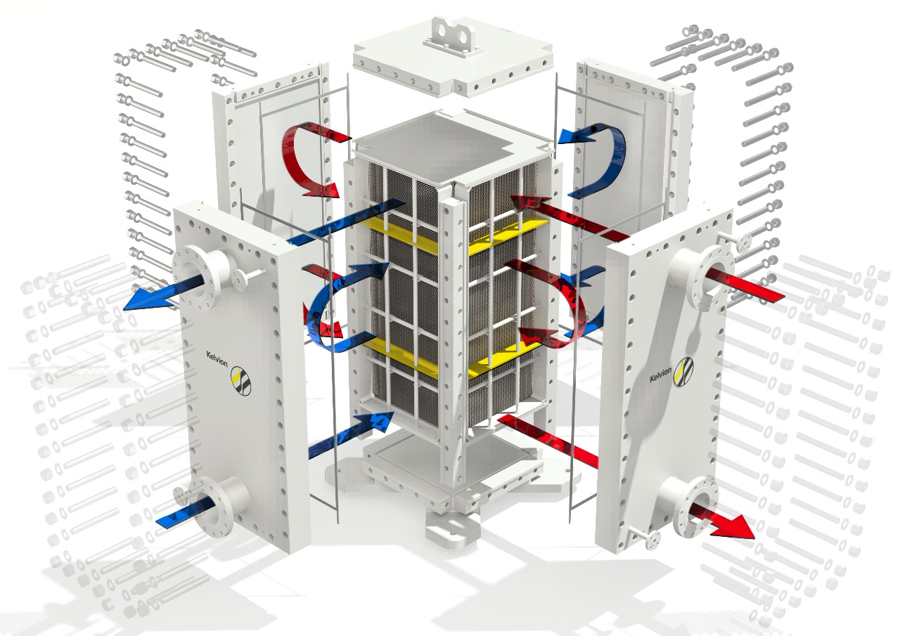 Fully Welded Heat Exchanger