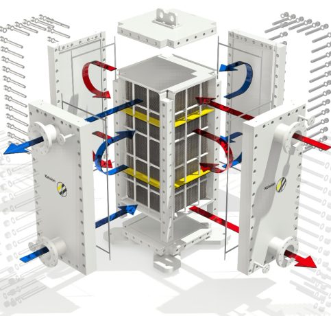 Fully Welded Heat Exchanger